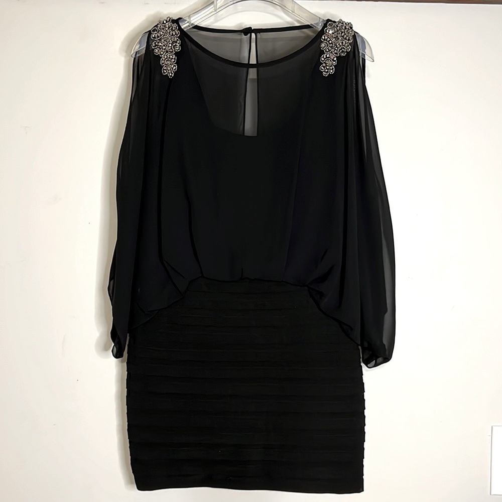 Cache Black Cocktail Dress